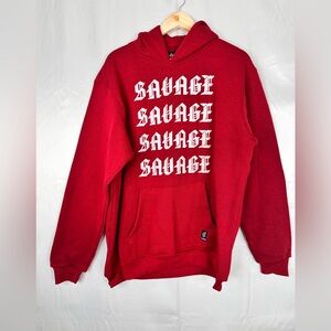 Rocawear Bold Red Savage Hoodie Size 2XL Y2K